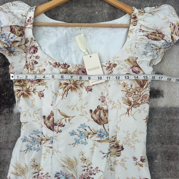 Dôen MARCI DRESS -FIELD OF TULIPS Xsmall - Picture 9 of 12